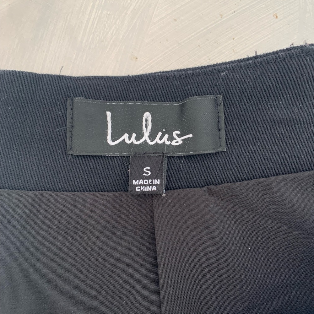Lulu’s Black Embroidered Mini Skirt - Picture 4 of 6